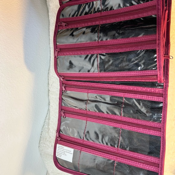 PRESERVE| Floral Tapestry Clutch with Burgundy Trim - Picture 2 of 4